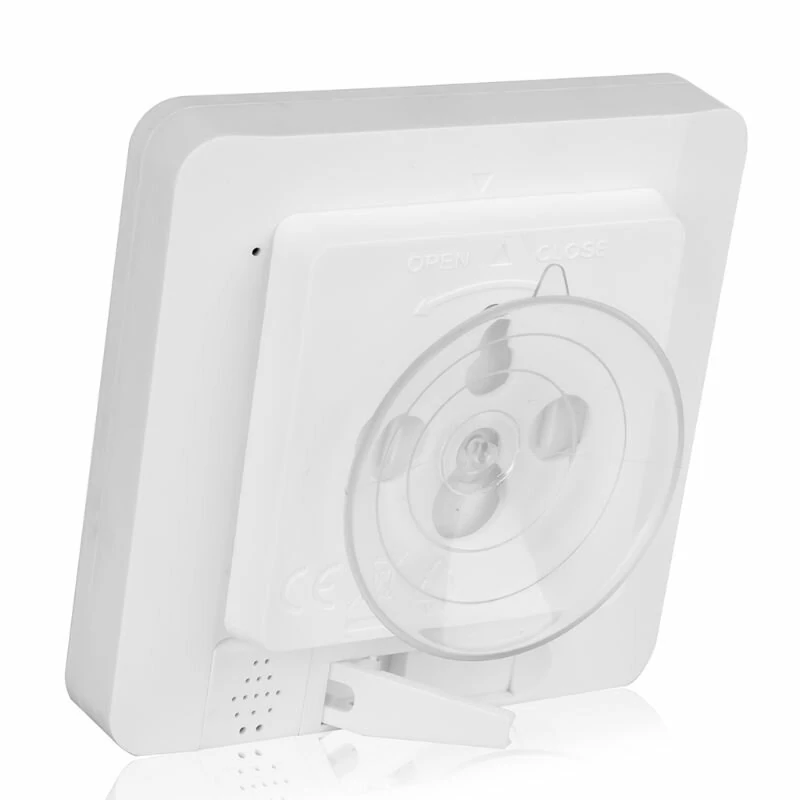 Small LCD Wall Clock Timer - Waterproof Temperature Humidity Meter for Kitchen Bathroom - Image 3