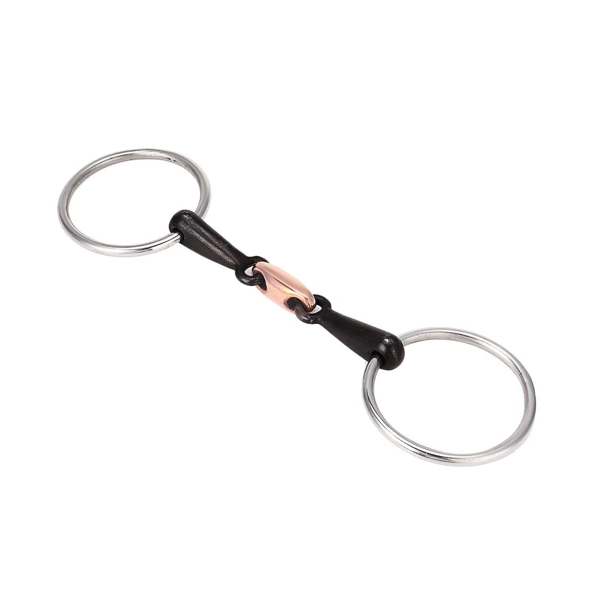 Stainless Steel Horse Mouth Ring Bit - 105/115/125mm Snaffle | Equestrian - Image 3