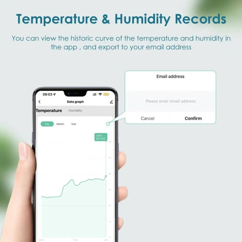 Govee Smart WiFi Hygrometer Thermometer - Indoor Temperature Humidity Monitor | Works with Alexa & Google Home - Image 4