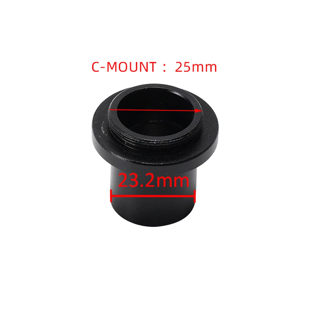 HAYEAR 23.2mm to C-Mount Adapter | Microscope Eyepiece Camera Connector | High-Quality Metal - Image 2