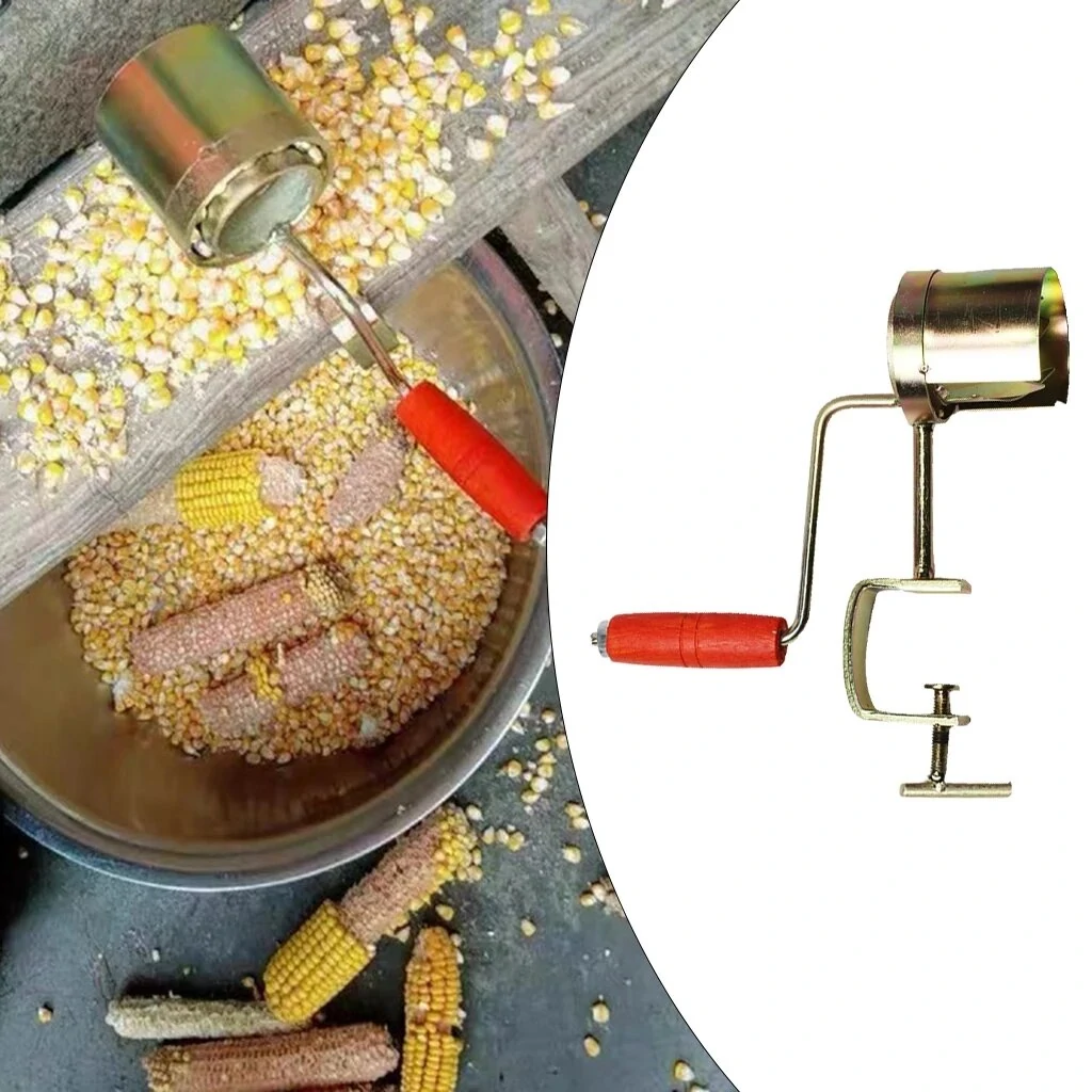 Household Manual Corn Thresher - Hand Operated Sheller Tool for Peeling & Shucking - Image 2