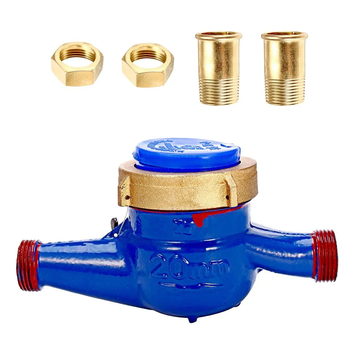 Cold Water Meter - 3/4 Inch 20mm Flow Measure Tape for Home & Garden - Image 2
