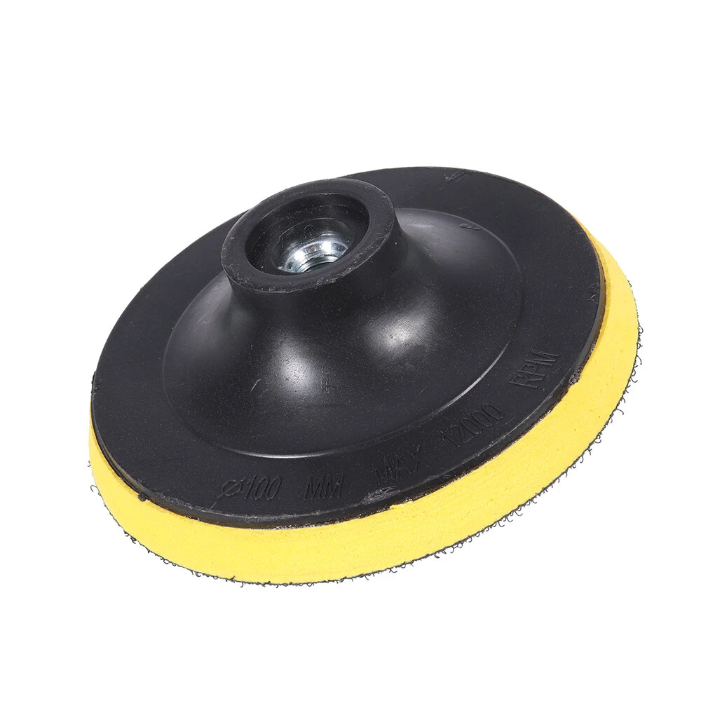 4 Inch Sanding Pad Kit - 10 Sandpapers & 5 Flange Nuts for Polishing & Grinding - Image 4