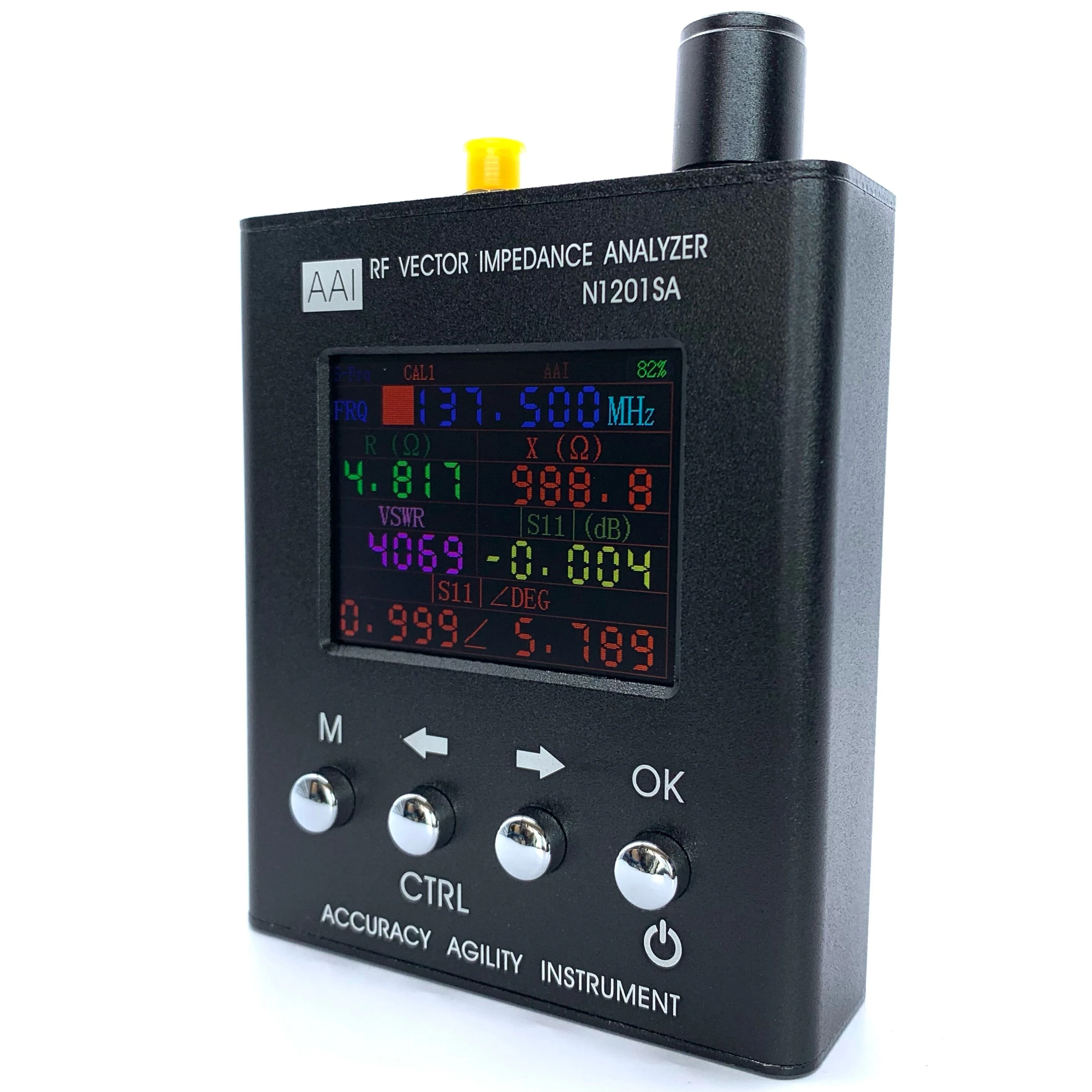 AAI N1201SA+ Antenna Analyzer | 34.375MHz-2.7GHz | SWR & Impedance Meter - Image 2