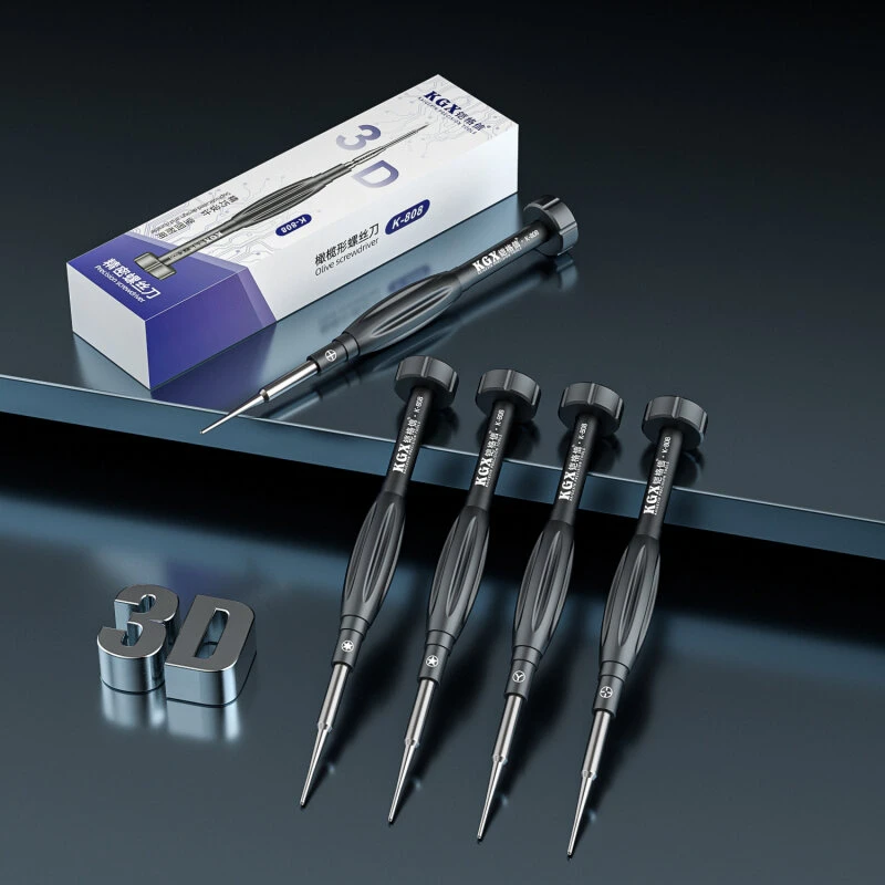 K-808 3D Magnetic Screwdriver Kit - Aluminum Alloy for Phone Back Covers & Tail Screws - Image 3