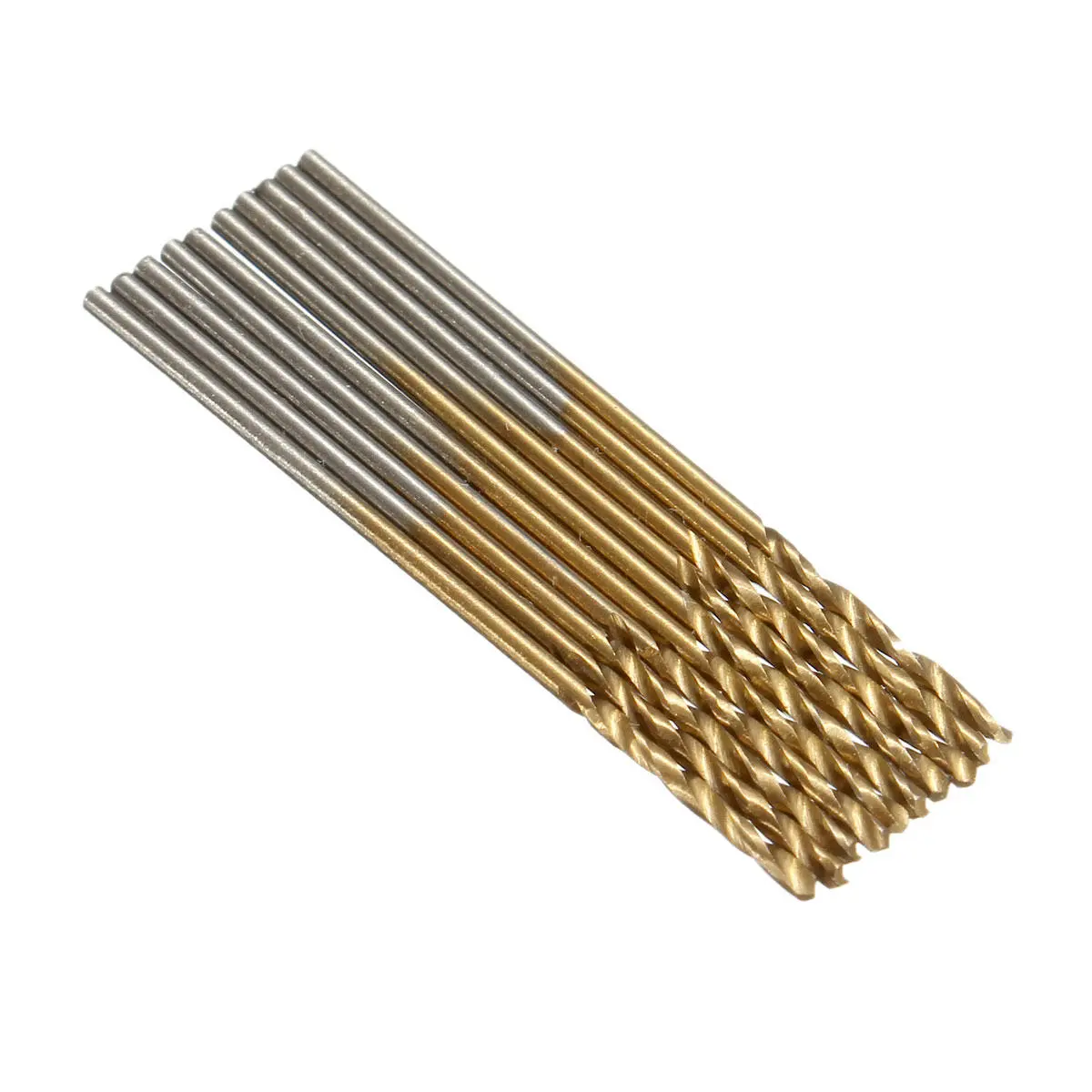 Drillpro 50-Piece HSS Titanium Coated Drill Bit Set | 1-3mm High Speed Steel - Image 2