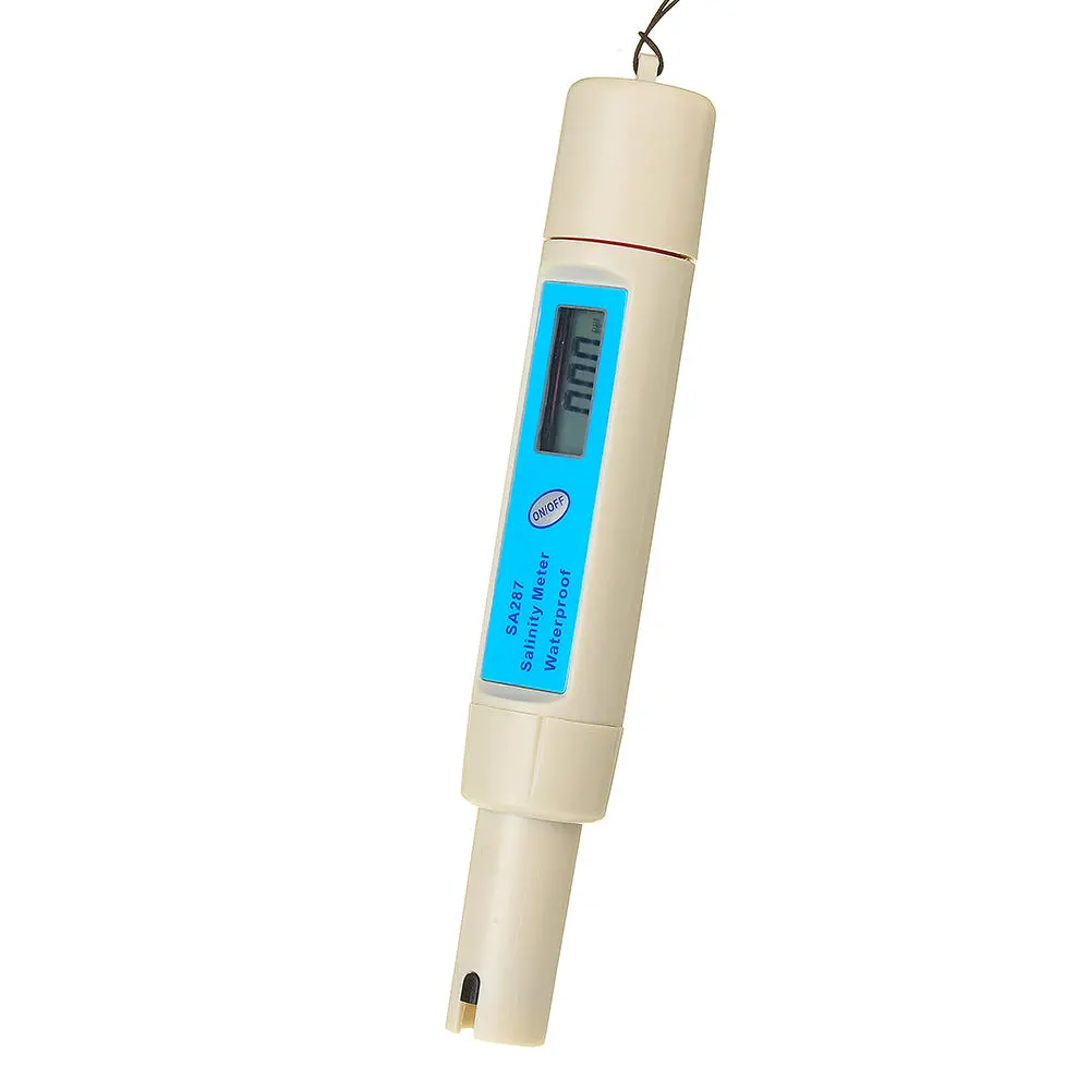 Wattson WS-SA287 Salinity Meter - 0.1ppt Resolution & Waterproof PH Pen - Image 2