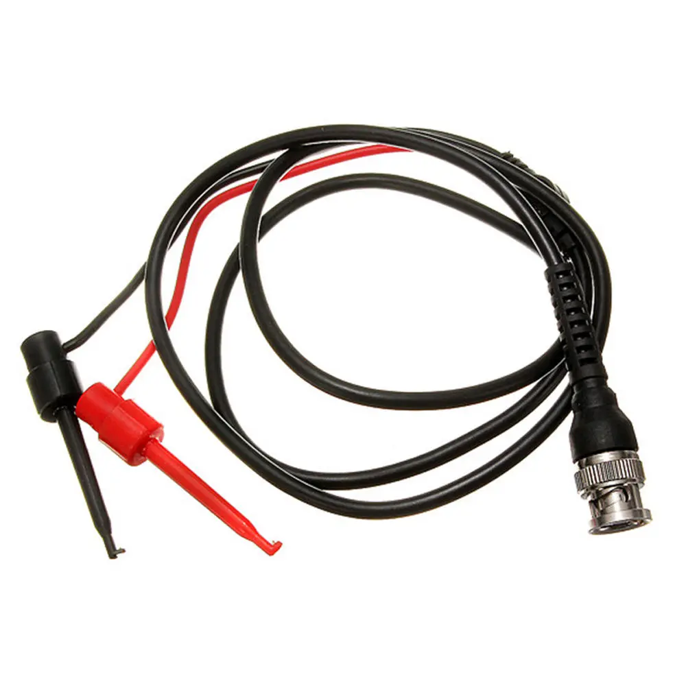 DANIU BNC Test Probe Cable Lead | Dual Hook Clip & Y Splice | 120CM - Image 2