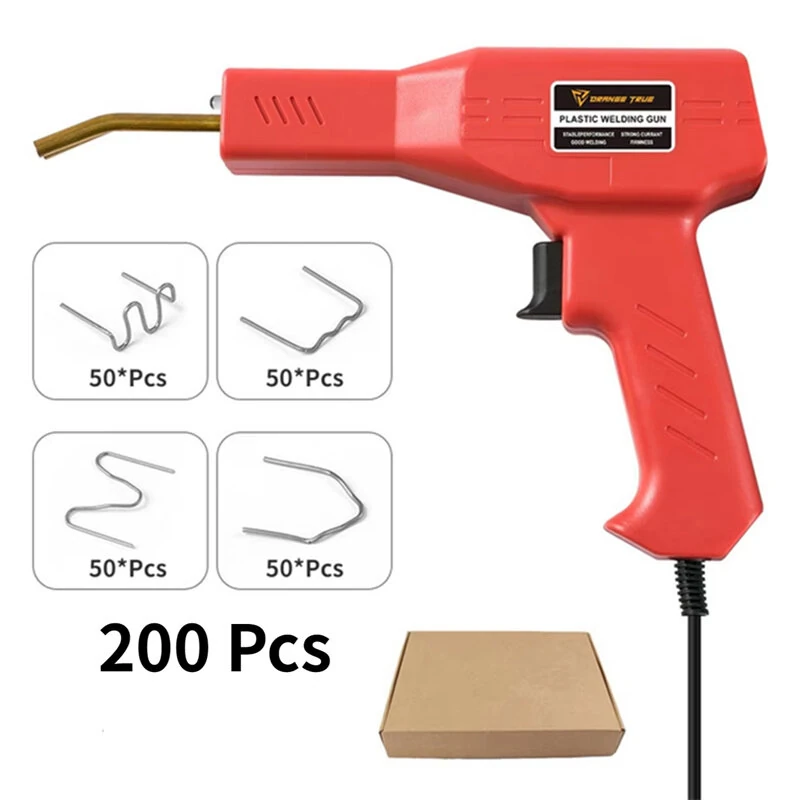 Welding Machine with 200 Staples | 4 Types for Bumper & Plastic Repairs | Soldering Gun - Image 5