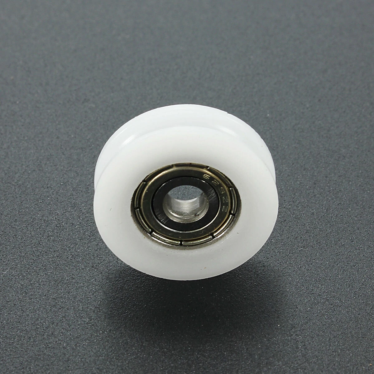 6Pcs 5x24x7mm U Notch Nylon Pulley Wheel Roller | For 3.8mm Rope | Ball Bearing - Image 4