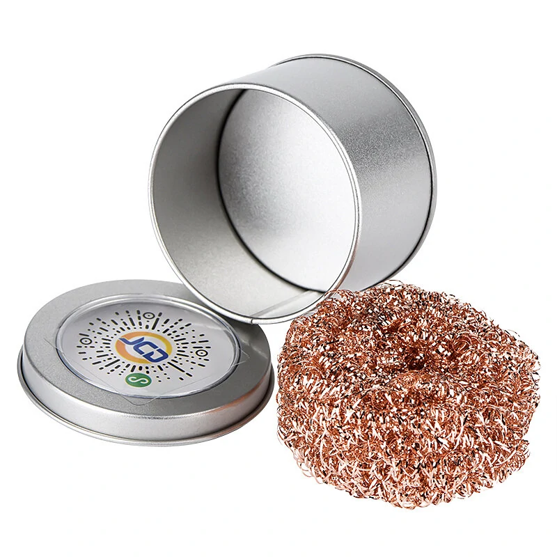 JCD Soldering Iron Tip Cleaner - Copper Wire Mesh Filter & Dross Box - Image 4