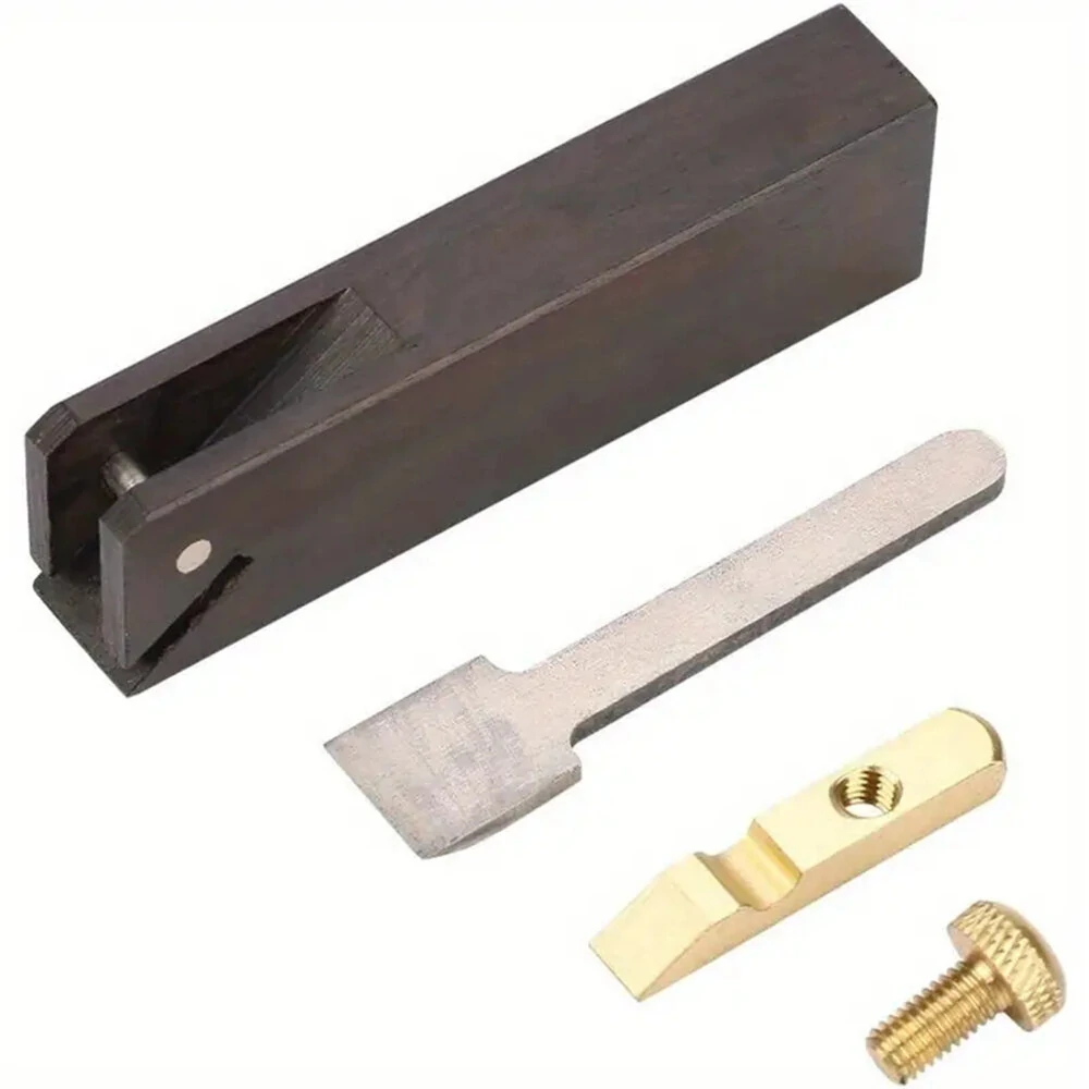 Mini Wood Planer | Hand Plane for DIY Woodworking - Ebony Cable Line Tool - Image 3