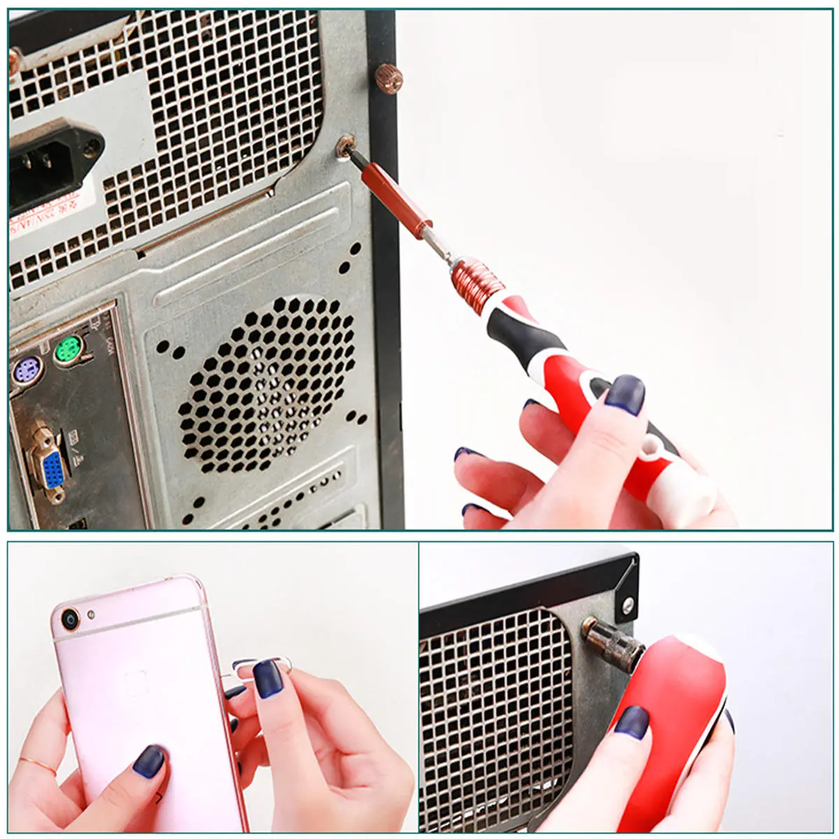 Multi-purpose Insulation Screwdrivers Kit | Ergonomic Handle Repair Tools - Image 5