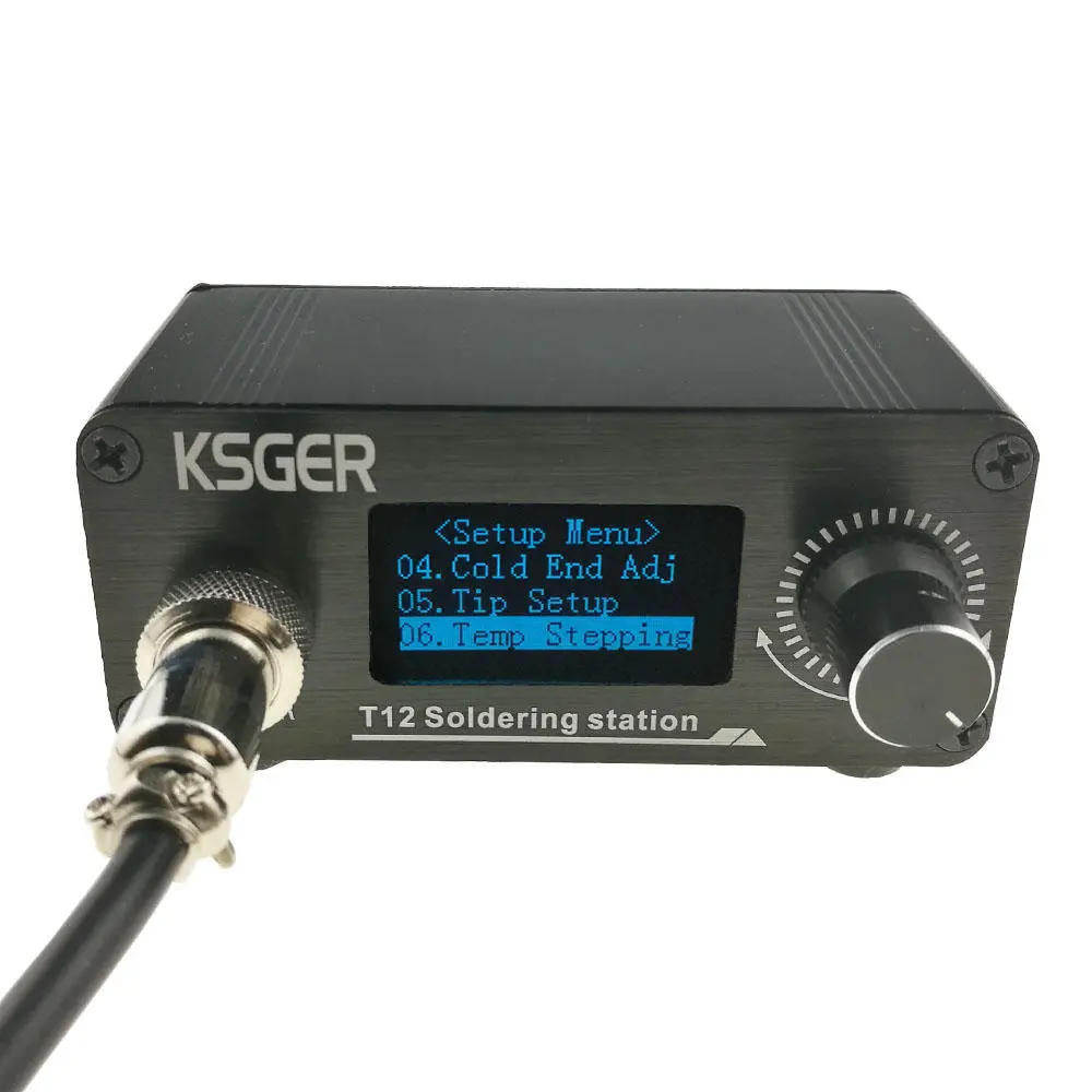 KSGER MINI V2.0 T12 Soldering Station | XA Grade T12-K Tips Included - Image 5