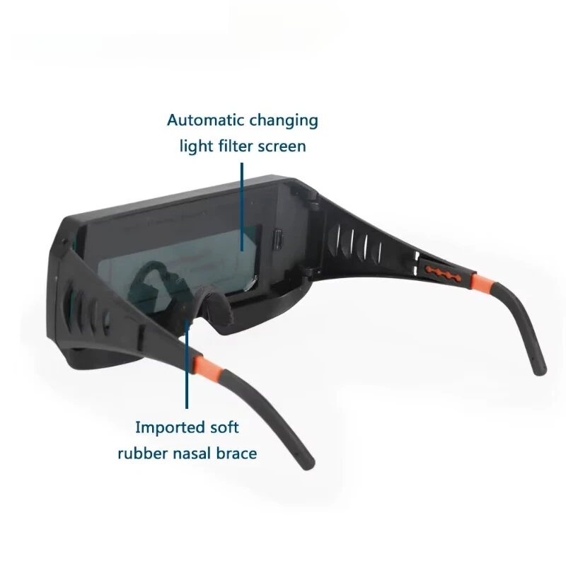 Auto Darkening Welding Glasses - High Sensitivity UV Protection | Adjustable Lightweight PC Material - Image 5