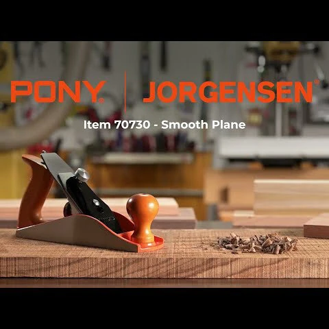 Pony Jorgensen No.4 Smooth Plane - 10 Wood Planer Hand Plane | Ductile Iron Body, Adjustable Cutting Depth - Image 2