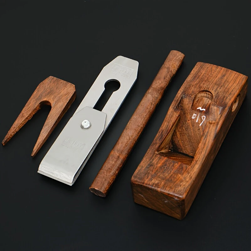 Ebony Wood Hand Plane - 30mm High Carbon Steel Blade | Non-Slip Grip for Precision Smoothing - Image 5