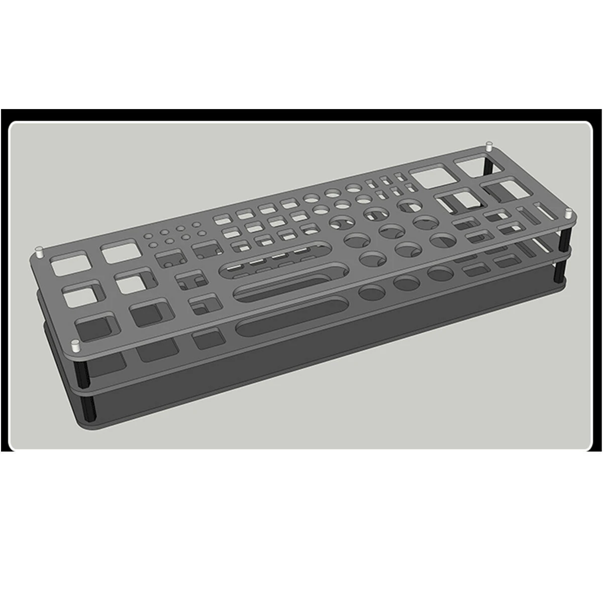 Desktop Tool Storage Box Organizer | Screwdriver & Tweezer Rack for Electronic Components - Image 5