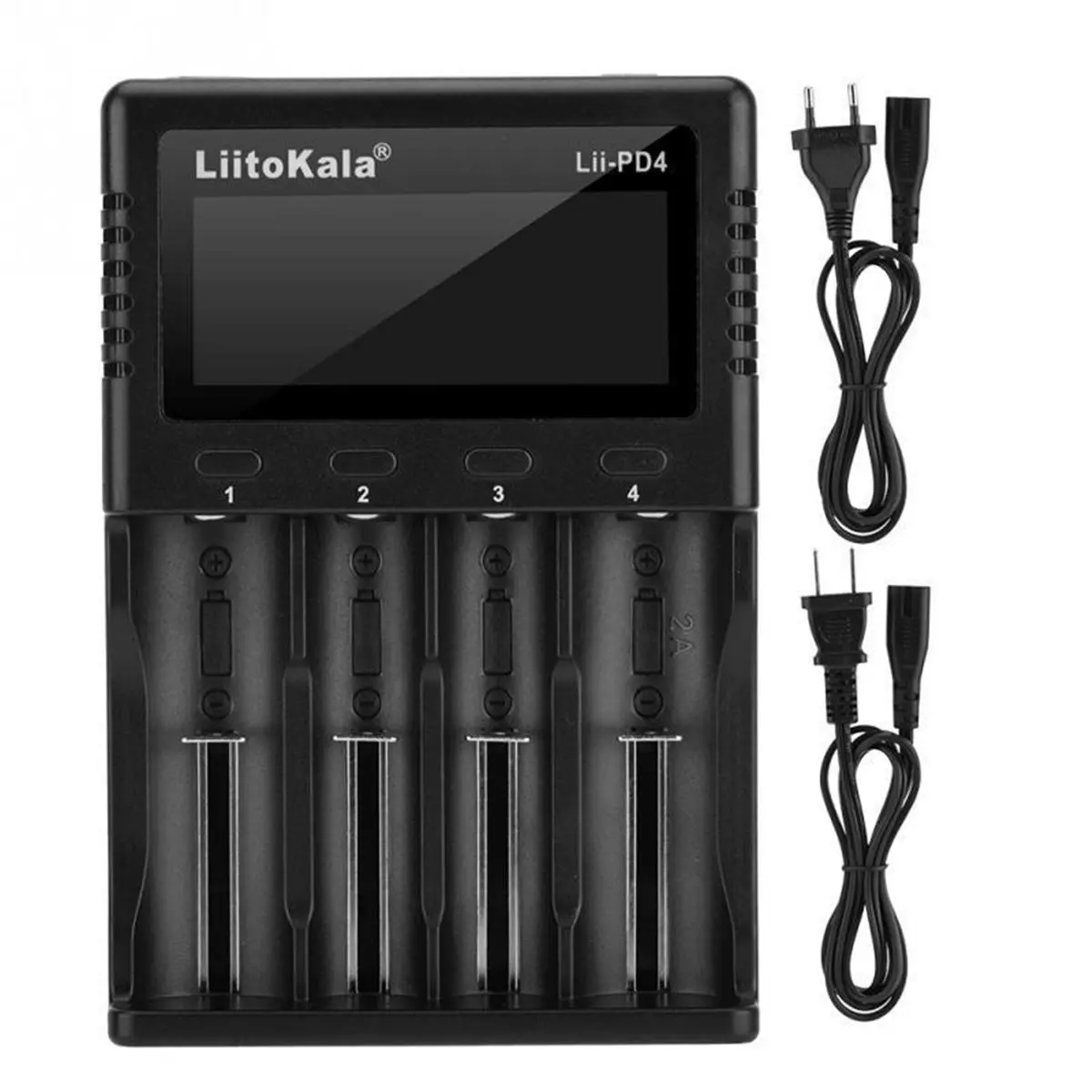 Travel LCD Smart Battery Charger - For 21700 20700 26650 18650 RCR123a AA AAA & Car - Image 4