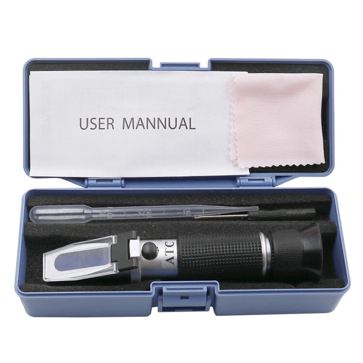 Handheld Refractometer | 0-32% Brix Sugar Tester for Fruits & Grapes | ATC - Image 5