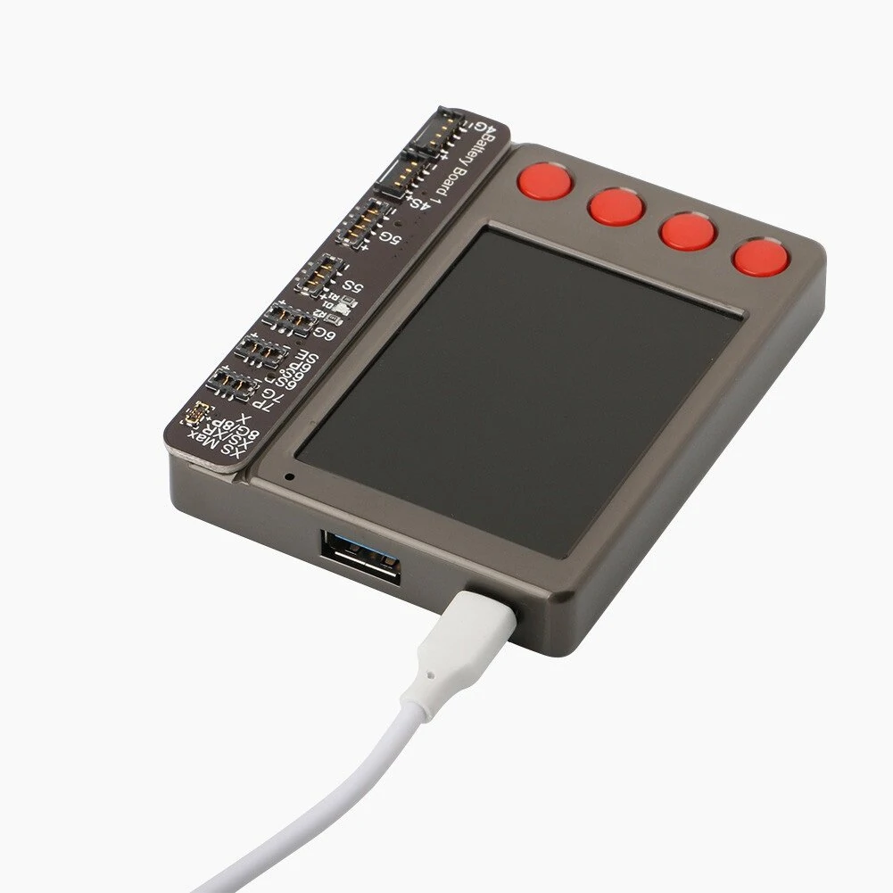W28 Pro Battery Tester for iPhone iWatch Huawei - USB Data Cable Tester - Image 3