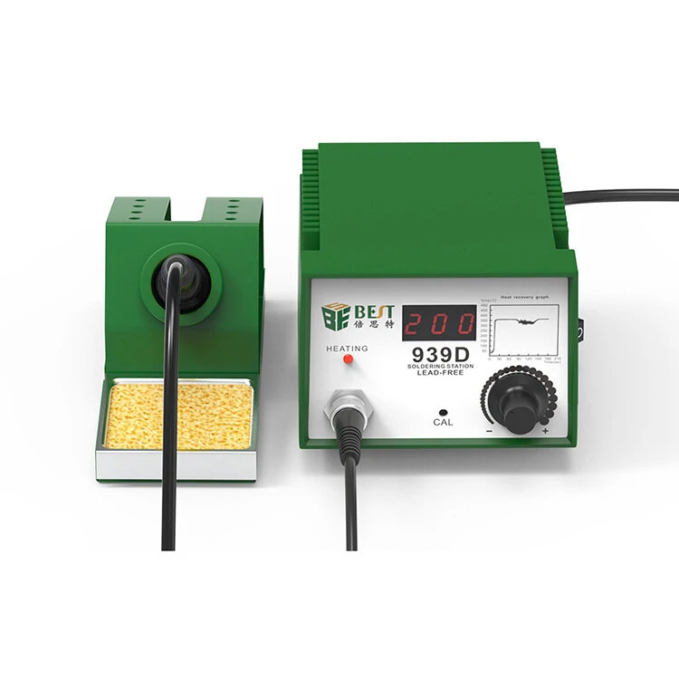 BEST-939D Lead-Free Soldering Station | LCD Digital Display & Constant Temp Control - Image 2