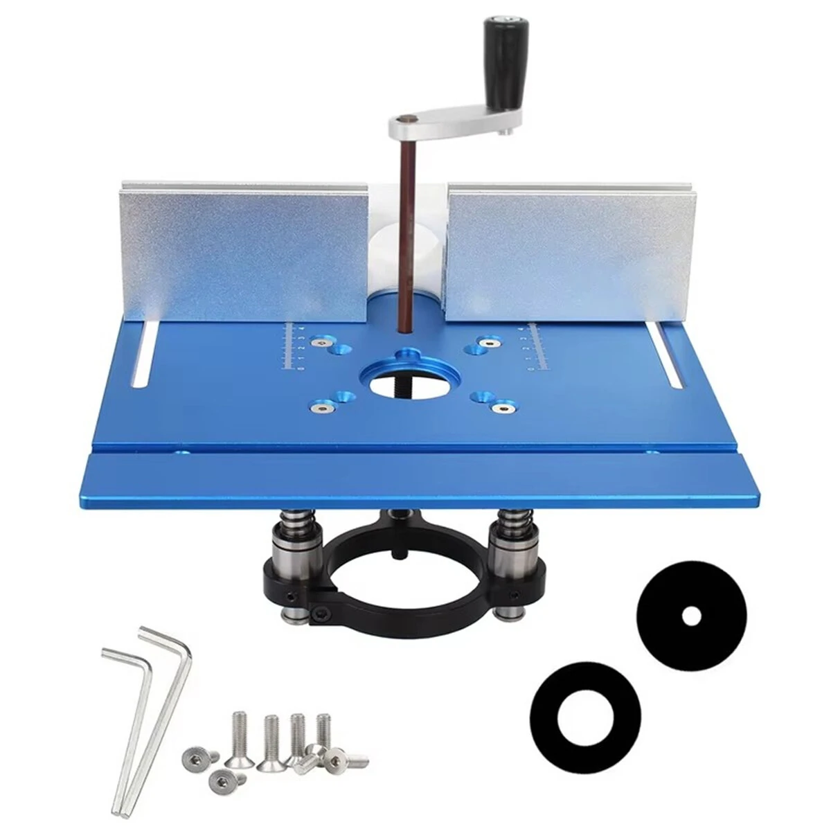 Router Table Insert Plate 240x200x5mm - Universal CNC Woodworking Lift for 65mm Trimmer - Image 2