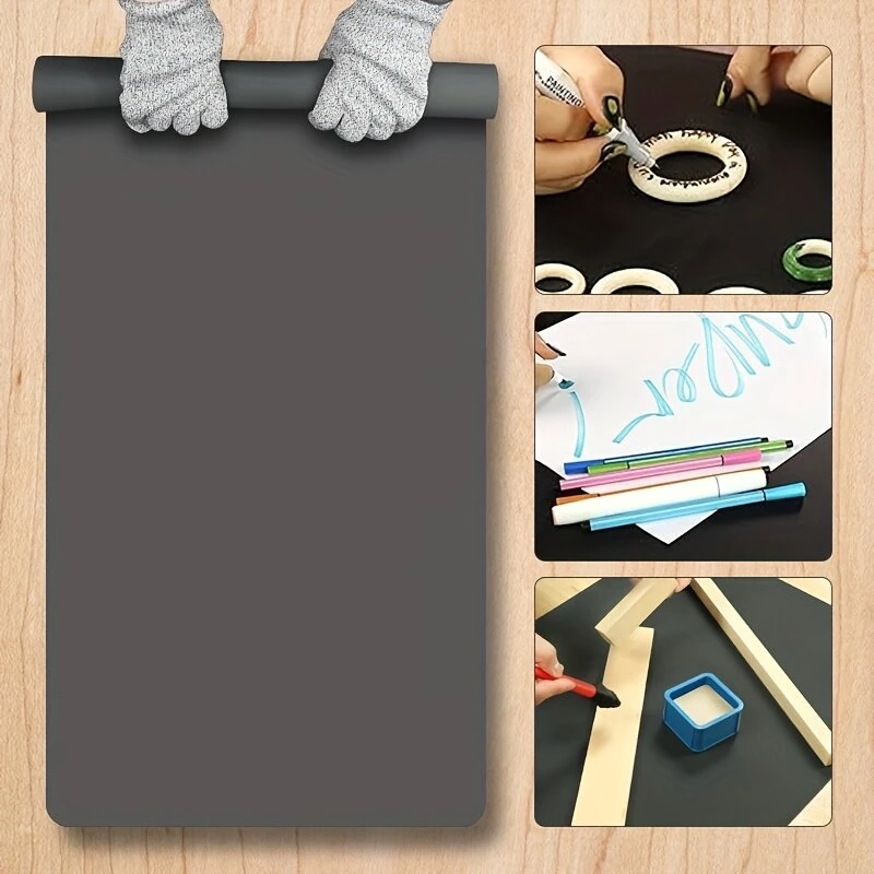 Premium Silicone Glue Mat - 23x15 Inch Heat-Resistant Non-Skid Work Surface for Woodworking & DIY - Image 3