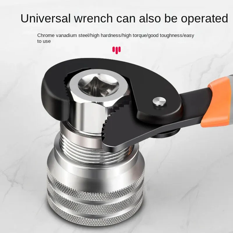 Universal Wrench Socket Set 10-19mm | 3/8 Inch Chrome Vanadium Steel | High Torque Car Repair Tool - Image 5
