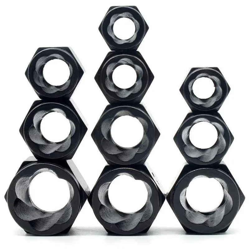 Damaged Nut Bolt Remover Set - 10PCS Screw Extractor for Stripped Broken Studs - Image 5