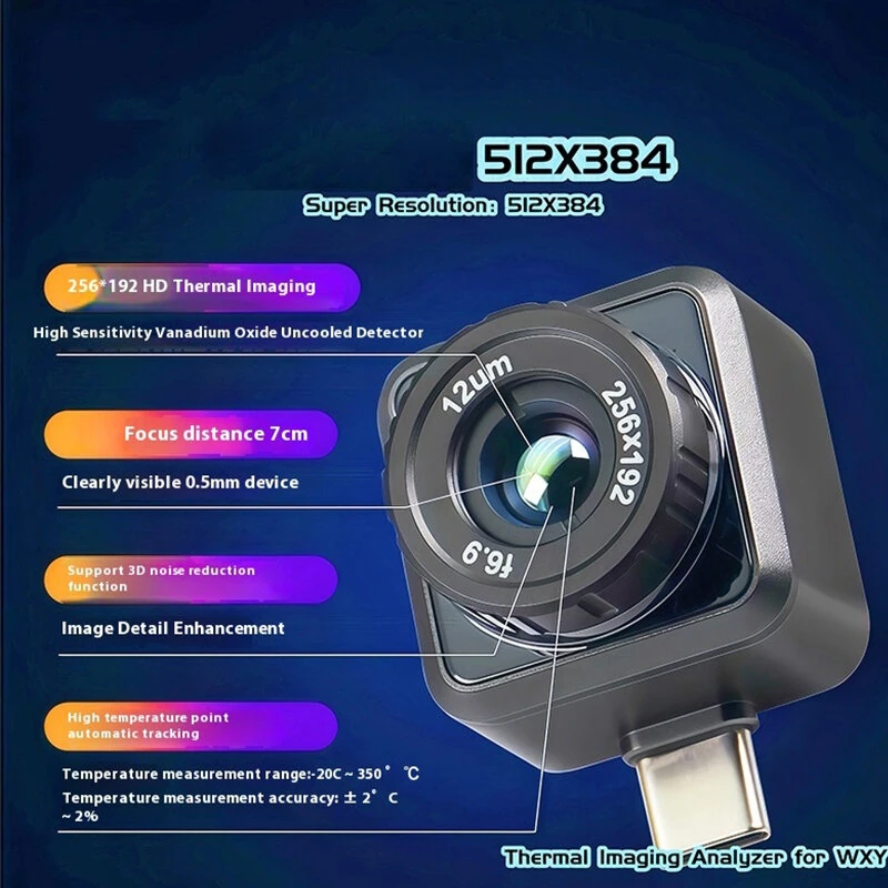 P20R Thermal Imager - 512x384 Resolution, -20°C to 350°C | PCB Inspection Tool - Image 3