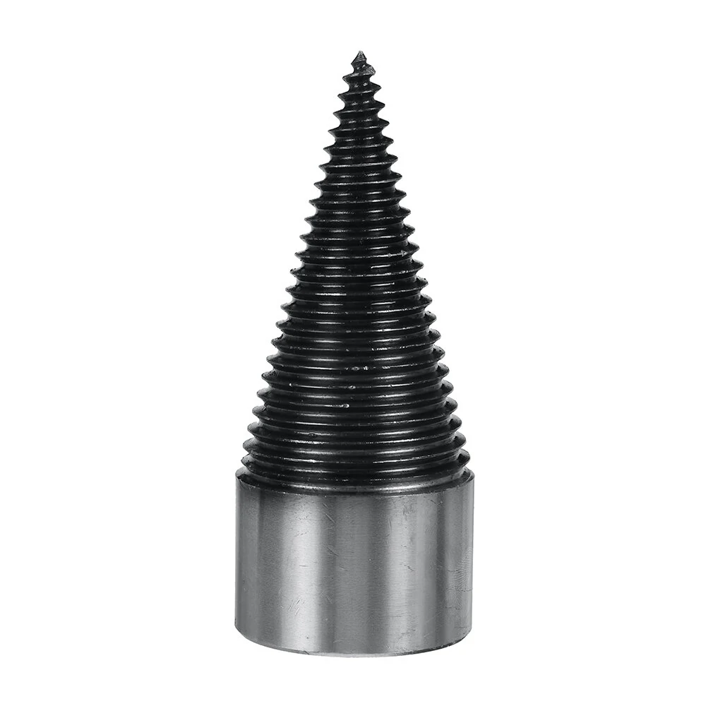 32mm Firewood Splitter Drill Bit - Wood Cone Punch Driver | Square Hex Shank - Image 3