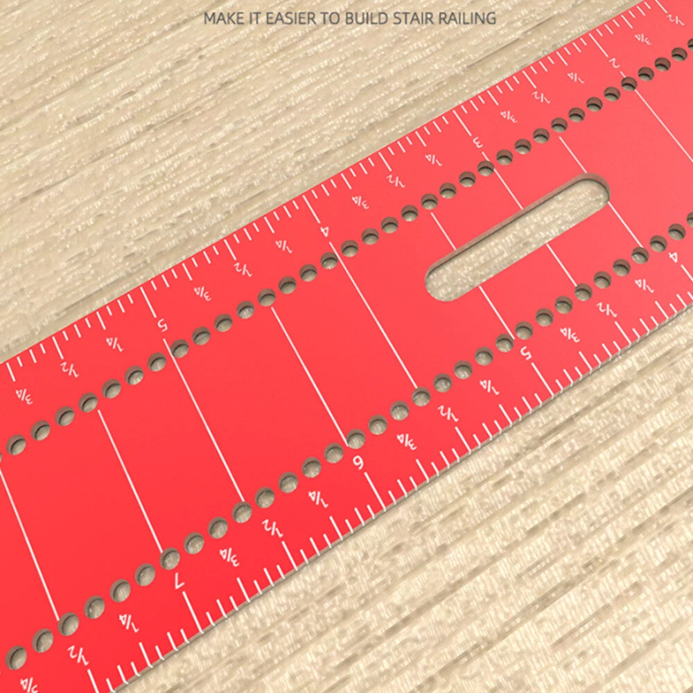 Woodworking Square Ruler - 12 & 16 Aluminum Framing & Mitre Square for Leveling - Image 4