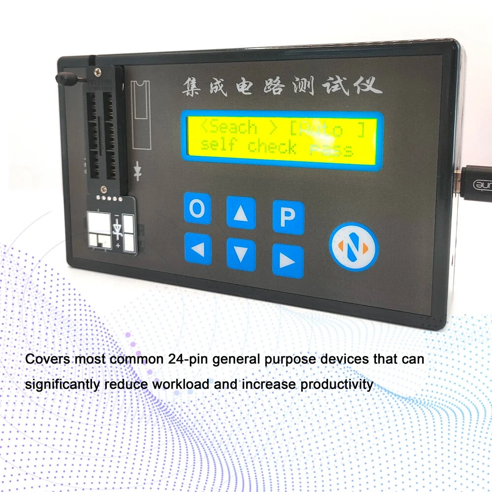 Digital IC Tester - Multifunctional Transistor Diode LED Detector | Built-in Battery - Image 4