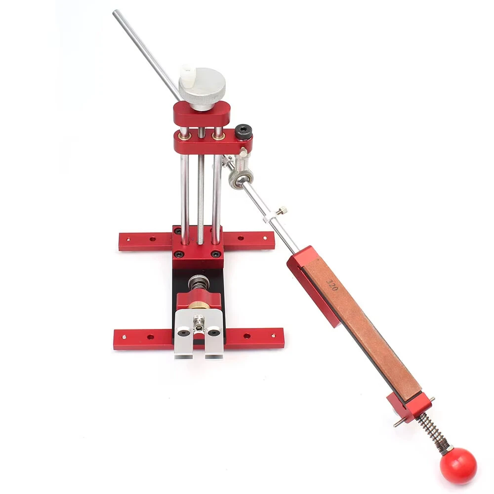 High Precision Fixed Angle Knife Sharpener | Reversal Clip & Slide Rail | Woodworking Tool - Image 5