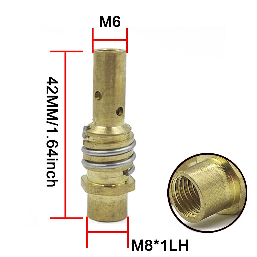 Binzel MB-15AK Mig Welding Torch Kit - 19Pc Consumables | Nozzles & Tips - Image 4
