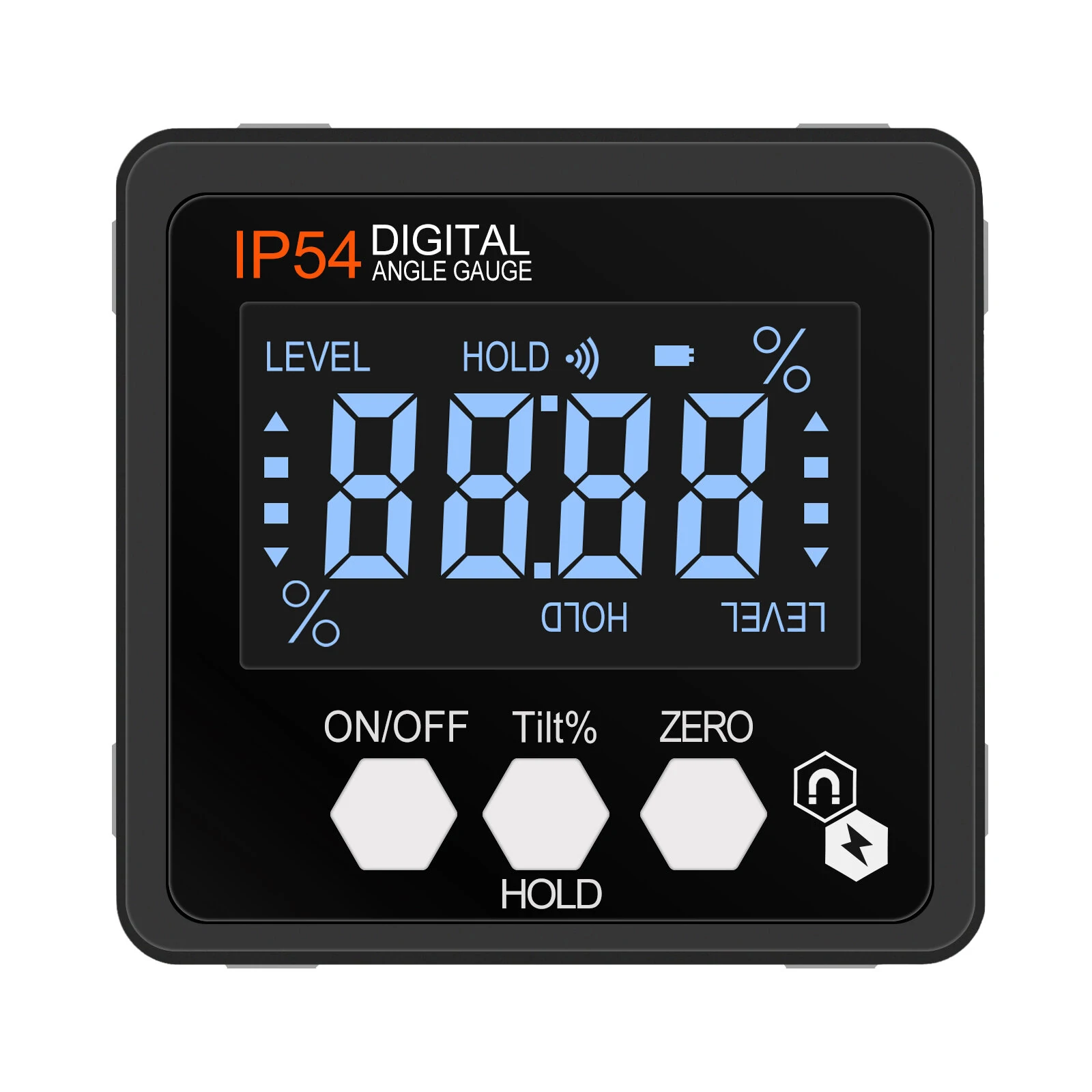 ETOPOO Digital Protractor Inclinometer - 4*90° Precision Angle Finder with Magnet Base - Image 2