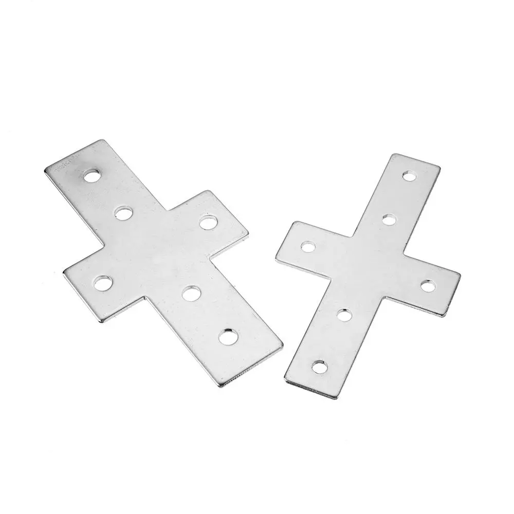 Machifit 2020 3030 4040 Aluminum Extrusion Cross Connector | Carbon Steel Nickel Plated - Image 3