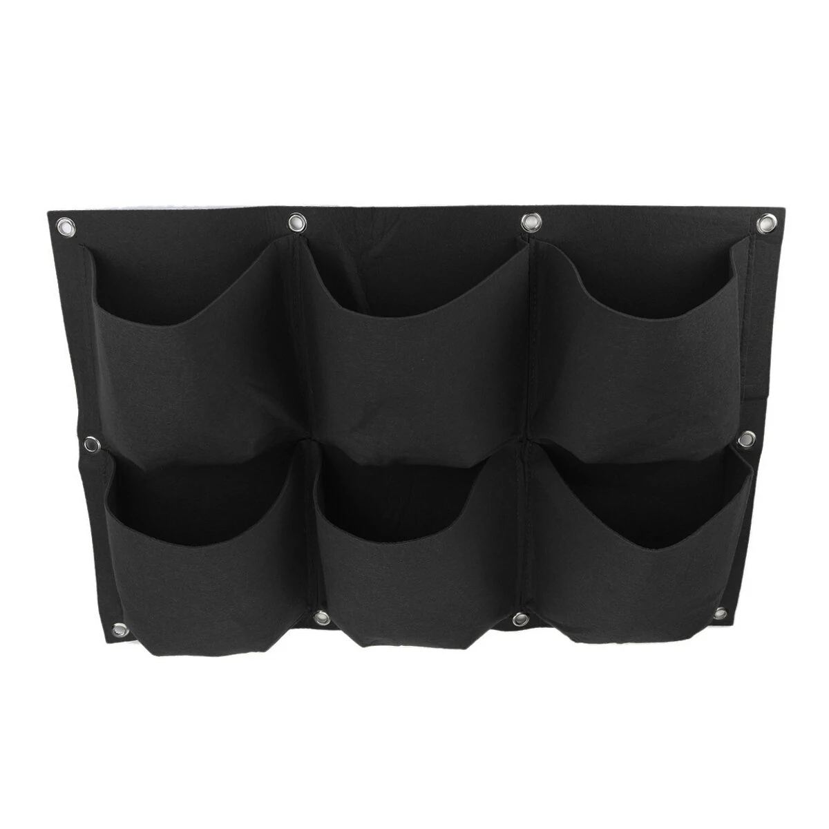 Multi-pocket Wall Hanging Planting Bag - Fabric Grow Bag for Plants - Image 5