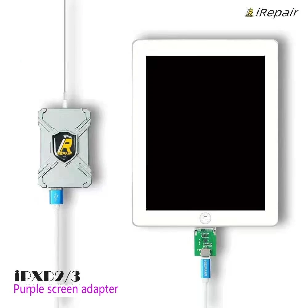 Purple Screen Adapter for IRepair P10 Magico Diag Tool | iPad 2/3 Hard Disk SN Reader - Image 3