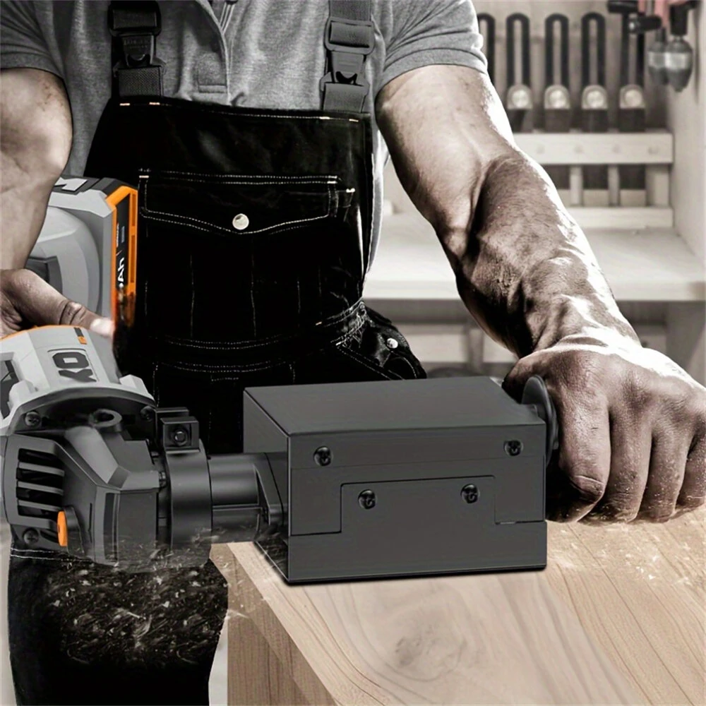 Angle Grinder Planer Attachment - Woodworking Tool with Precision Depth Control | Universal Compatibility - Image 3