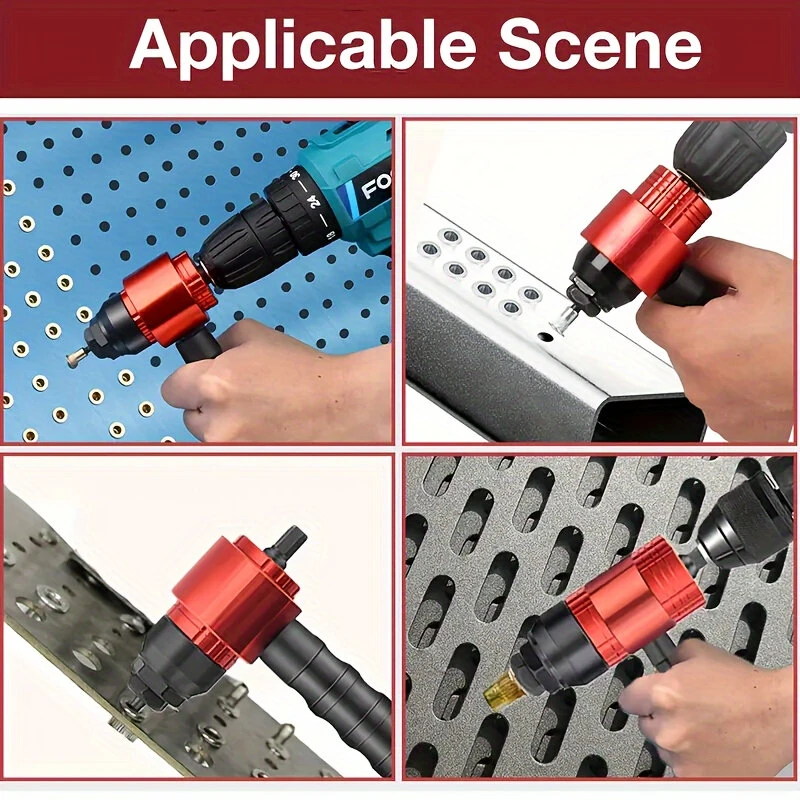Cordless Electric Rivet Nut Gun | Alloy Steel Adapter | Metric & Inch Connectors M3-M8 - Image 5