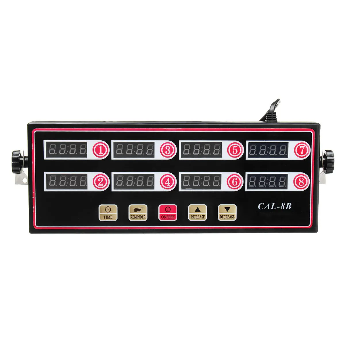 8 Channel Digital Timer - Commercial Burger Basket Shaker - Restaurant Kitchen - Image 3