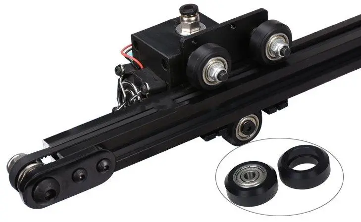 Machifit CNC Solid V Wheels for V-Slot Linear Rails | Aluminum Extrusion Accessories - Image 2