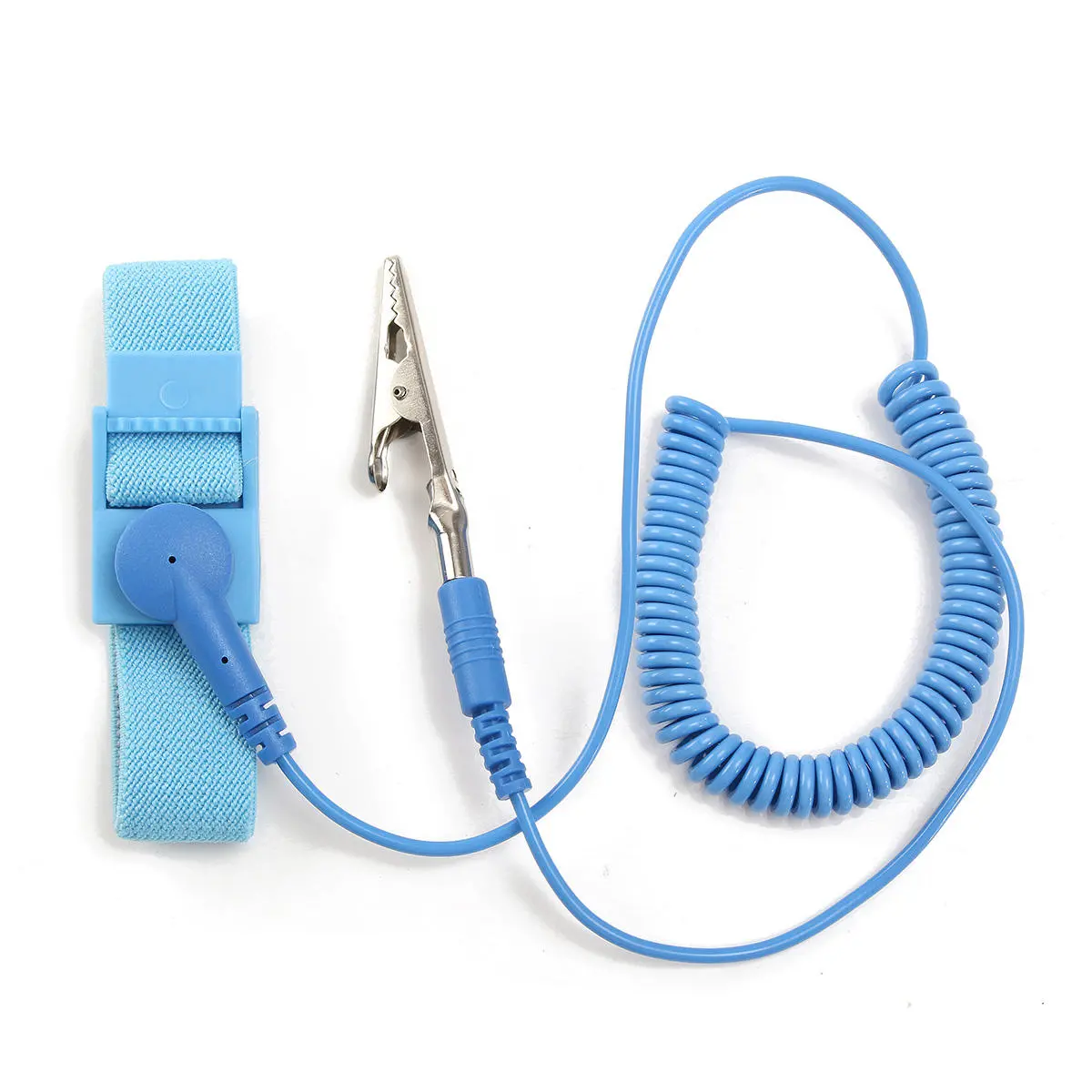 Anti-static Wrist Strap - Flexible Coiling Grounding Bracelet for Soldering - Image 3