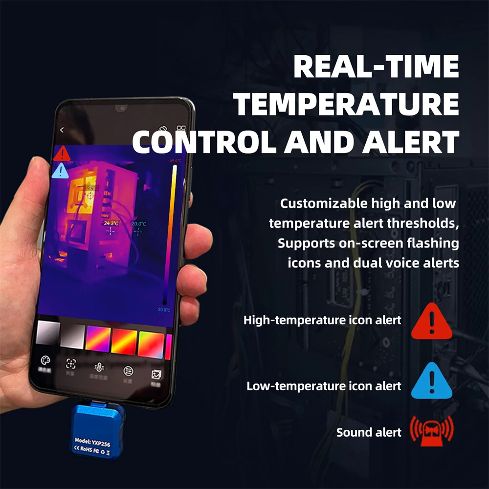 FLIR One Gen 3 - Thermal Camera for Android Phones - 80x60 IR Resolution - Image 5