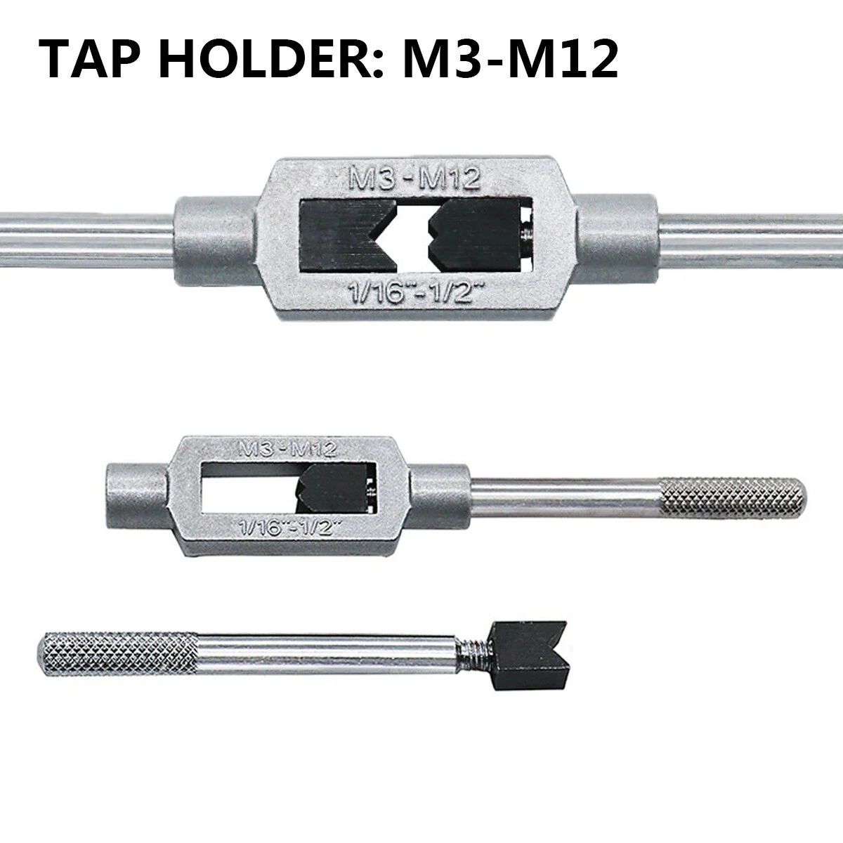 M3-M12 Metric Screw Thread Plug & Tap Wrench Set - 20Pcs Wrench Set - Image 5