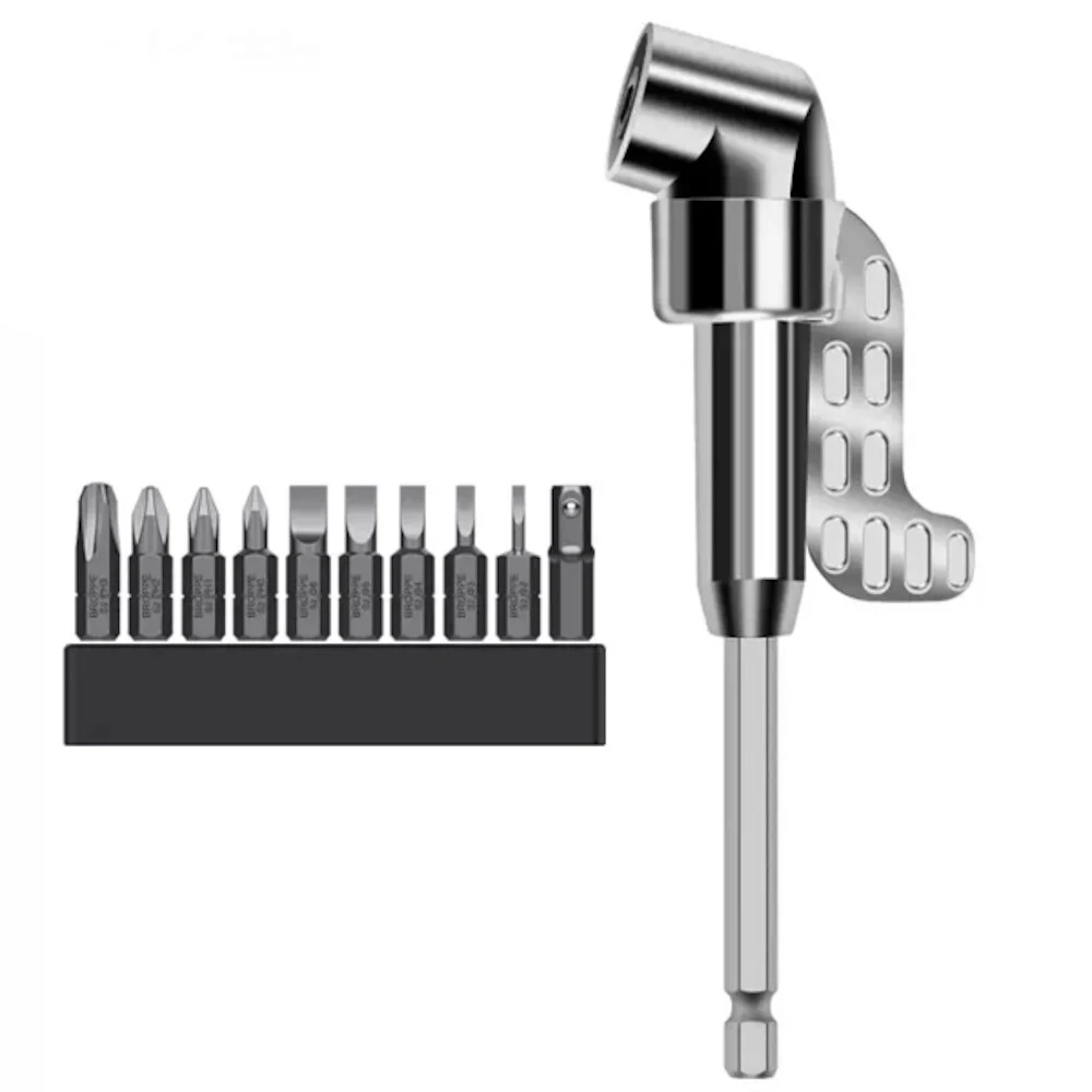 BROPPE 33Pcs Extended Turning Screwdriver Corner Device | Universal Bits Set - Image 2