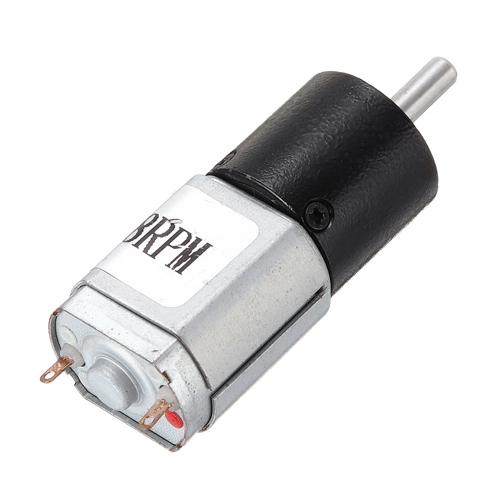 20GP-130 DC 12V Planetary Gear Motor | 20mm | 8-300 RPM | Miniature - Image 5