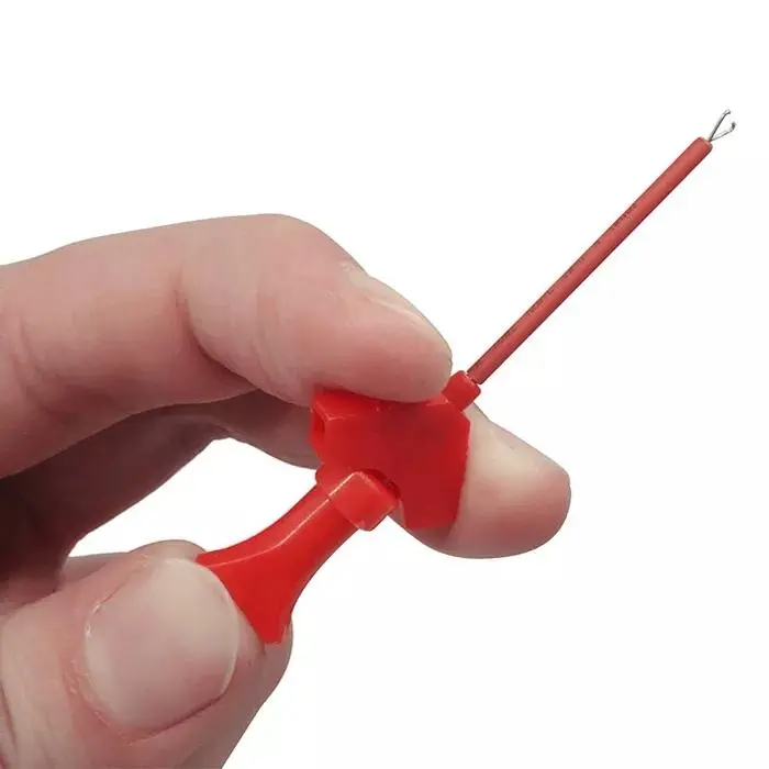 3 Pairs P1511B Banana Plug to Test Clip Probe Leads - 2mm Female for Multimeter - Image 3